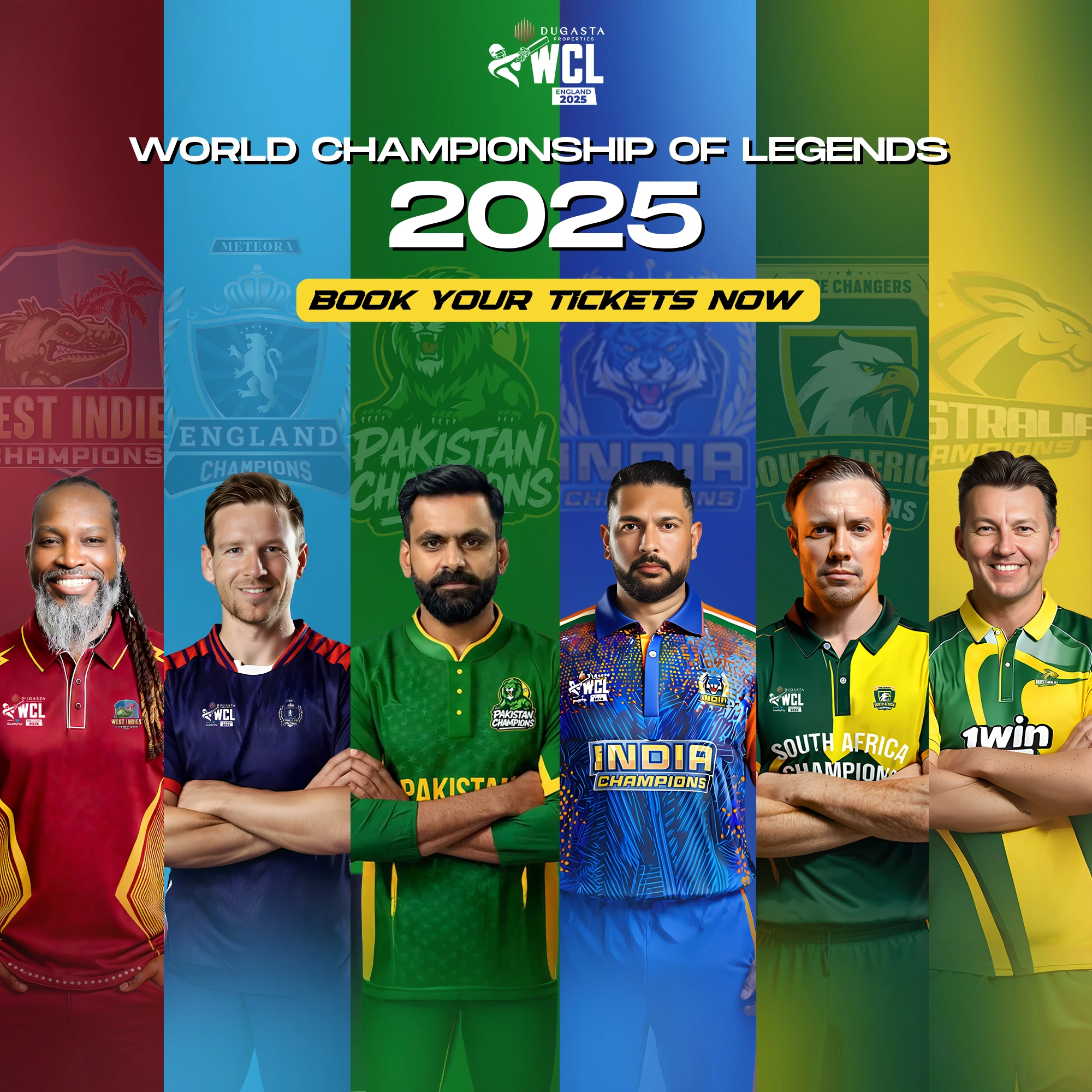 WCL T20 2025 Watch All match free