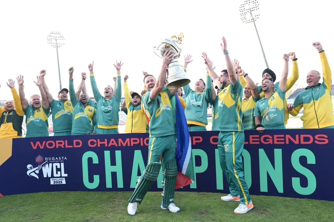 Supplied thumbnail for De Villiers and South Africa’s trophy moment